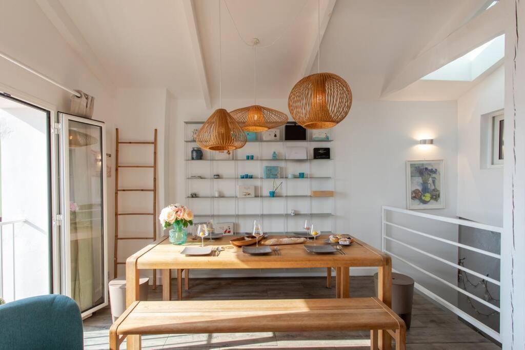 #40 Bright Sea View Suite For 6 2Mins Walk Port & Sea Вильфранш-сюр-Мер Экстерьер фото